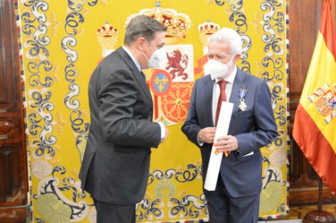 Hoy, en la sede del Ministerio 