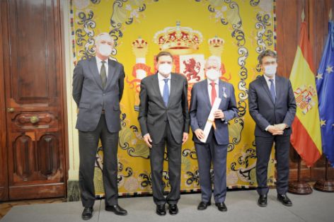 Hoy, en la sede del Ministerio 