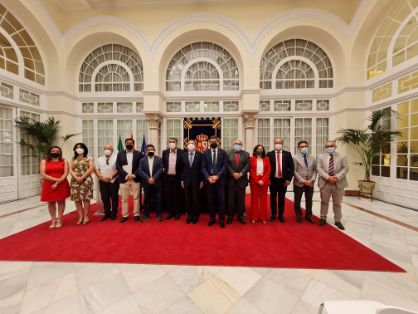 Firma de convenios hoy en Sevilla