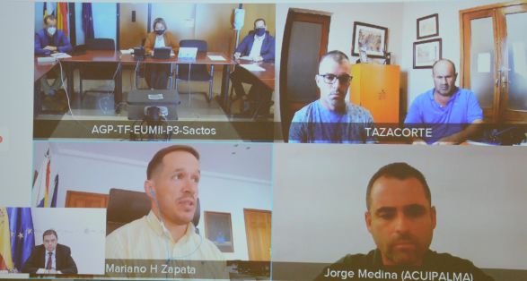 Hoy, en una reunión por videoconferencia   