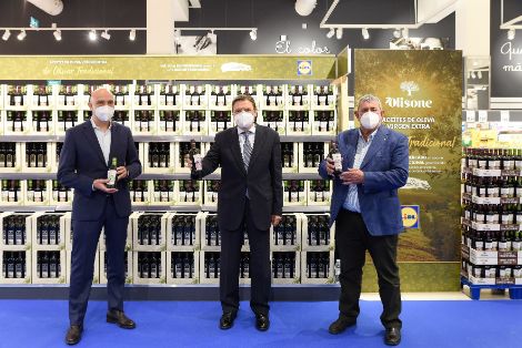 Hoy, en la presentación de la campaña “Aceite de olivar tradicional”