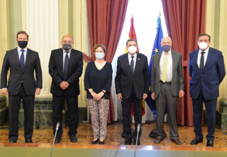 Hoy, en una reunión con la organización patronal Cepesca