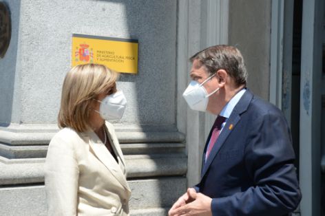 Hoy, en una reunión en Madrid