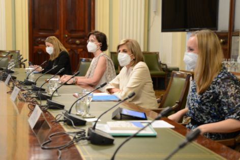 Hoy, en una reunión en Madrid