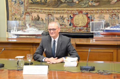 Hoy, en la sede del ministerio