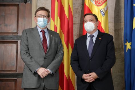 HOY, EN LA SEDE DE LA PRESIDENCIA DE LA GENERALITAT 	
