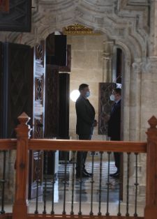 HOY, EN LA SEDE DE LA PRESIDENCIA DE LA GENERALITAT 	