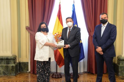 Hoy, en la sede del ministerio