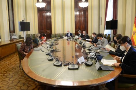 Hoy, en la sede del Ministerio 