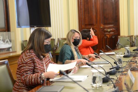 Hoy, en la sede del Ministerio 