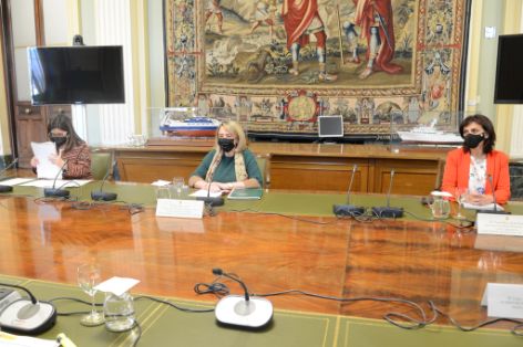 Hoy, en la sede del Ministerio 