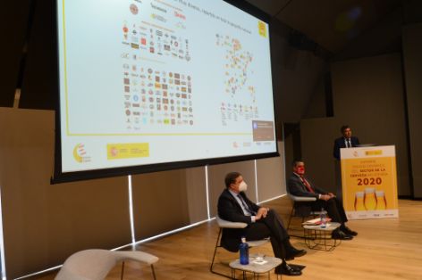 EN LA PRESENTACIÓN DEL INFORME SOCIOECONÓMICO DEL SECTOR DE LA CERVEZA EN ESPAÑA