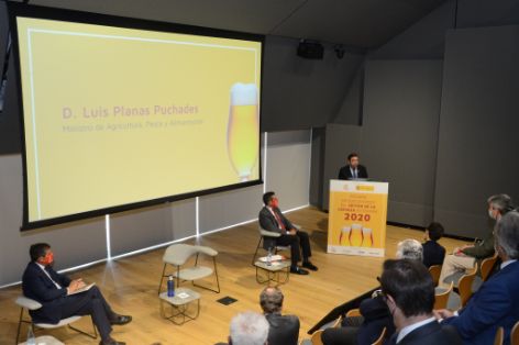 EN LA PRESENTACIÓN DEL INFORME SOCIOECONÓMICO DEL SECTOR DE LA CERVEZA EN ESPAÑA
