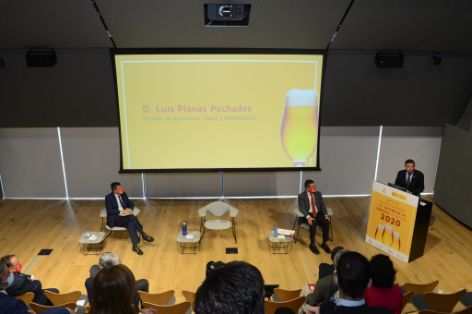 EN LA PRESENTACIÓN DEL INFORME SOCIOECONÓMICO DEL SECTOR DE LA CERVEZA EN ESPAÑA