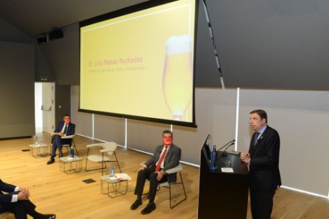 EN LA PRESENTACIÓN DEL INFORME SOCIOECONÓMICO DEL SECTOR DE LA CERVEZA EN ESPAÑA