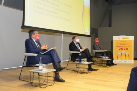 EN LA PRESENTACIÓN DEL INFORME SOCIOECONÓMICO DEL SECTOR DE LA CERVEZA EN ESPAÑA