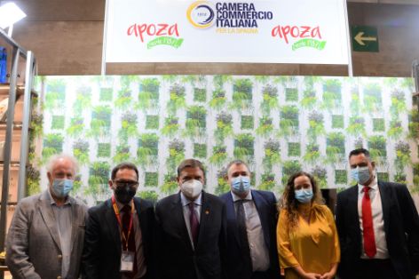 EN UNA VISITA AL SALÓN GOURMETS, FERIA INTERNACIONAL DE ALIMENTACIÓN Y BEBIDAS DE CALIDAD 