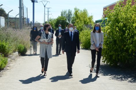 HOY, EN SU VISITA A LA ESTACIÓN MECÁNICA AGRÍCOLA (EMA)