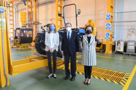 HOY, EN SU VISITA A LA ESTACIÓN MECÁNICA AGRÍCOLA (EMA)