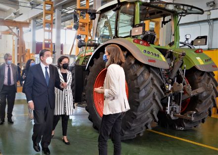 HOY, EN SU VISITA A LA ESTACIÓN MECÁNICA AGRÍCOLA (EMA)