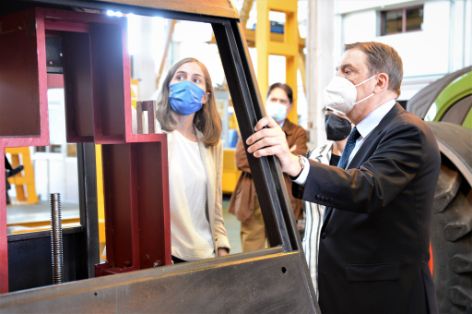 HOY, EN SU VISITA A LA ESTACIÓN MECÁNICA AGRÍCOLA (EMA)