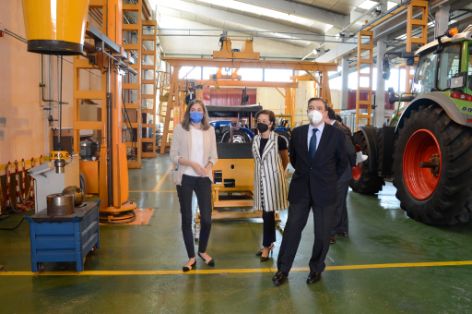 HOY, EN SU VISITA A LA ESTACIÓN MECÁNICA AGRÍCOLA (EMA)