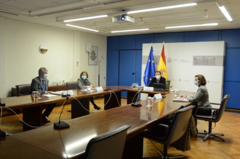 En una reunión mantenida hoy por videoconferencia 