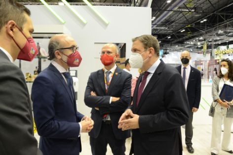 VISITA AL ESTAND INSTITUCIONAL DEL MAPA EN FITUR