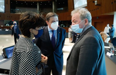 Hoy, en el Consejo de Ministros de Luxemburgo 