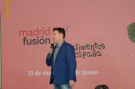 Hoy, en la presentación de ‘Madrid Fusión-Alimentos de España’ 