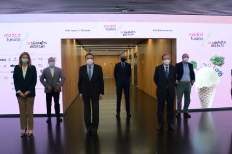 Hoy, en la presentación de ‘Madrid Fusión-Alimentos de España’ 
