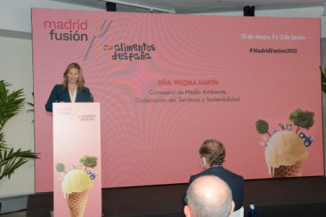 Hoy, en la presentación de ‘Madrid Fusión-Alimentos de España’ 