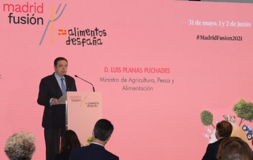 Hoy, en la presentación de ‘Madrid Fusión-Alimentos de España’ 