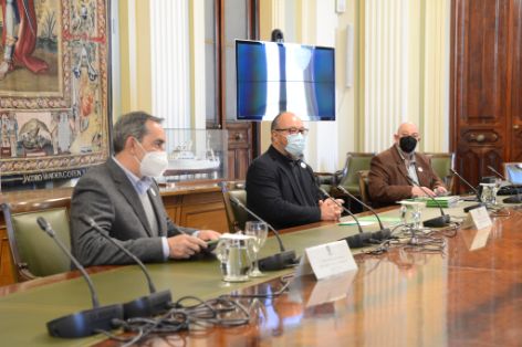 EN UNA REUNIÓN MANTENIDA HOY EN LA SEDE DEL MINISTERIO