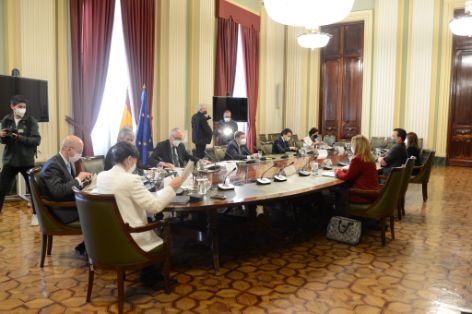 Hoy, en la sede del Ministerio