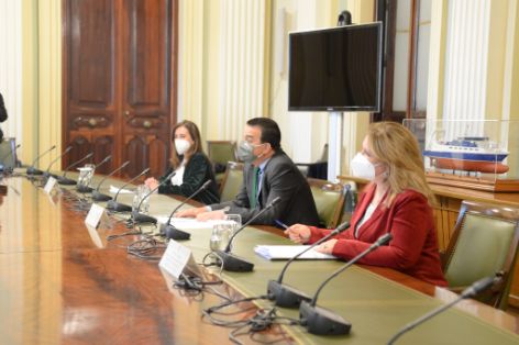 Hoy, en la sede del Ministerio