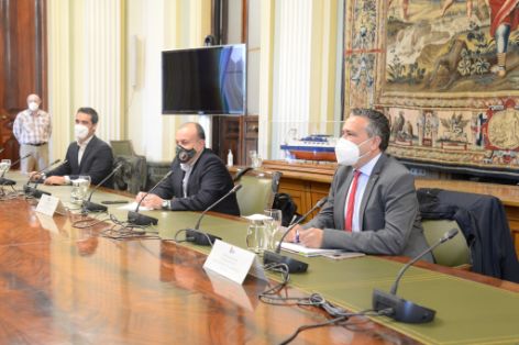 Hoy, en la sede del ministerio 