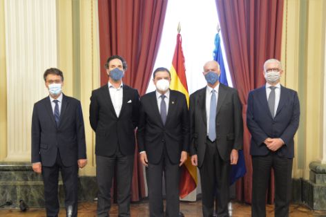 Hoy, en la sede del ministerio