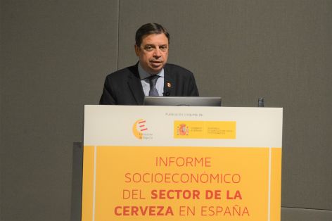 EN LA PRESENTACIÓN DEL INFORME SOCIOECONÓMICO DEL SECTOR DE LA CERVEZA EN ESPAÑA