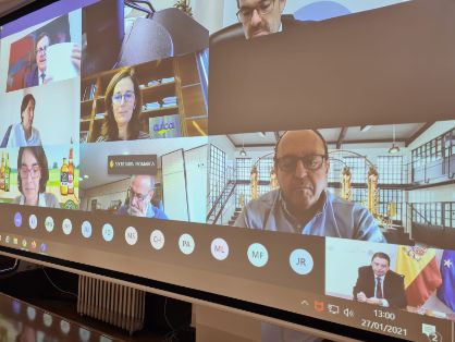 Hoy, por videoconferencia