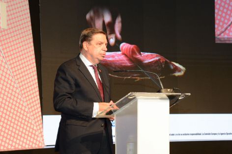 EN LA PRESENTACIÓN DE LA CAMPAÑA ‘JAMONES IBÉRICOS, EMBAJADORES DE EUROPA EN EL MUNDO’