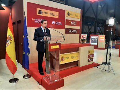 VISITA AL ESTAND INSTITUCIONAL DEL MAPA EN FITUR