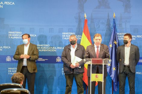 REUNIÓN DEL MINISTRO CON ASAJA, COAG Y UPA