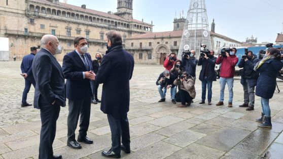 Encuentro con el presidente de la Xunta de Galicia