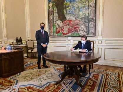 Encuentro con el presidente de la Xunta de Galicia