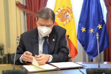 HOY, EN LA SEDE DEL MINISTERIO 