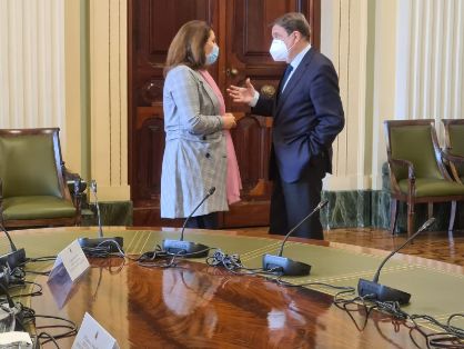 Hoy, en la sede del Ministerio