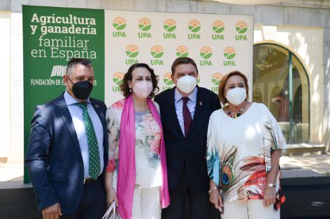 Hoy, en la presentación del Anuario 2020 de la Unión de Pequeños Agricultores y Ganaderos (UPA) 