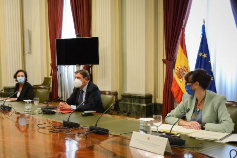 Hoy, en la sede del ministerio