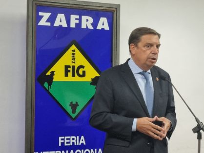Hoy en la inauguración de la Feria Internacional Ganadera de Zafra 